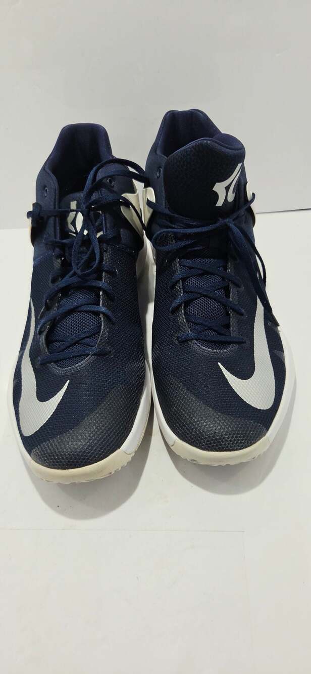 Nike KD Trey 5 IV Basketball Shoes Navy Blue White Men's Size 18